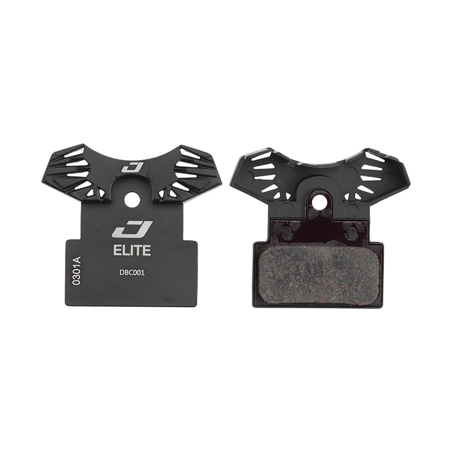 Jagwire, Elite, Disc Brake Pads, Shape: Shimano G-Type/F-Type/J-Type, Semi-Metallic, Pair