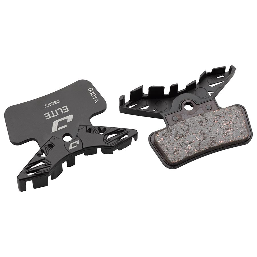 Jagwire, Elite, Disc Brake Pads, Shape: Shimano G-Type/F-Type/J-Type, Semi-Metallic, Pair