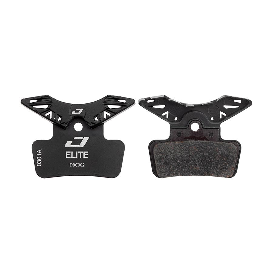 Jagwire, Elite, Disc Brake Pads, Shape: Shimano G-Type/F-Type/J-Type, Semi-Metallic, Pair