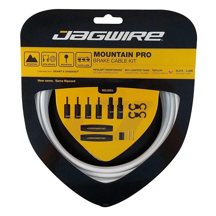 Jagwire, Mountain Pro, Complete brake cable & housing kit, MTB & Road (SRAM/Shimano), Black