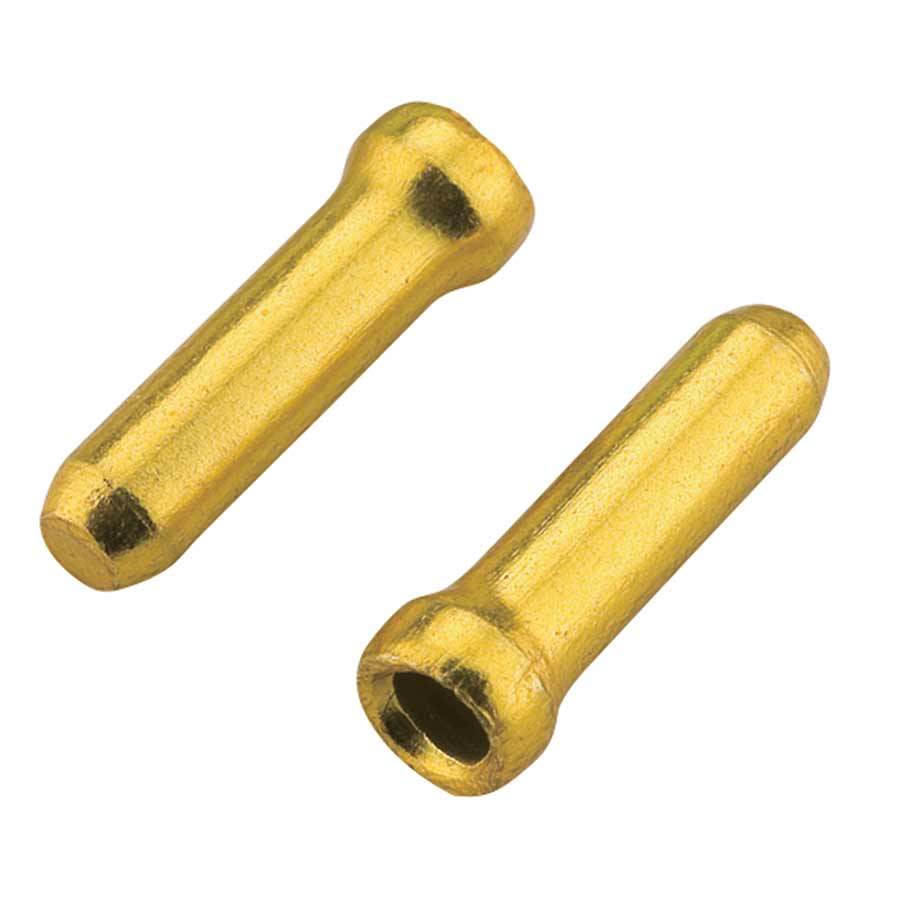 Jagwire, Cable ends, 1.8mm, Gold, Bottle of 500