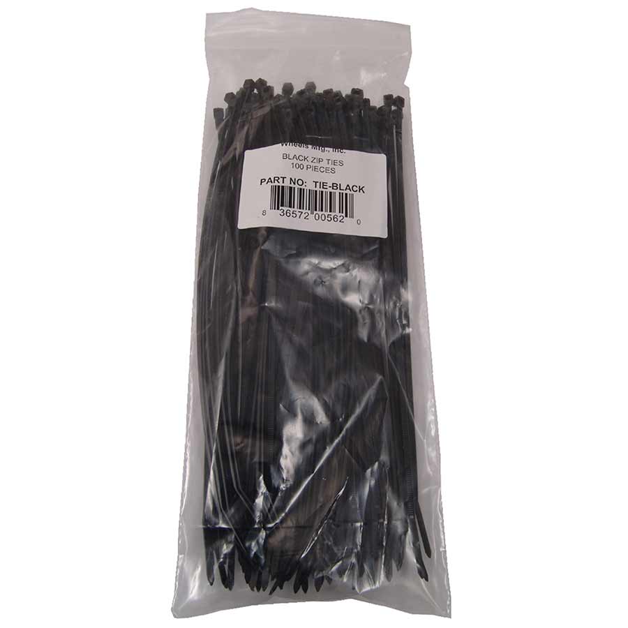 Wheels Manufacturing, Cable Ties, 100pcs