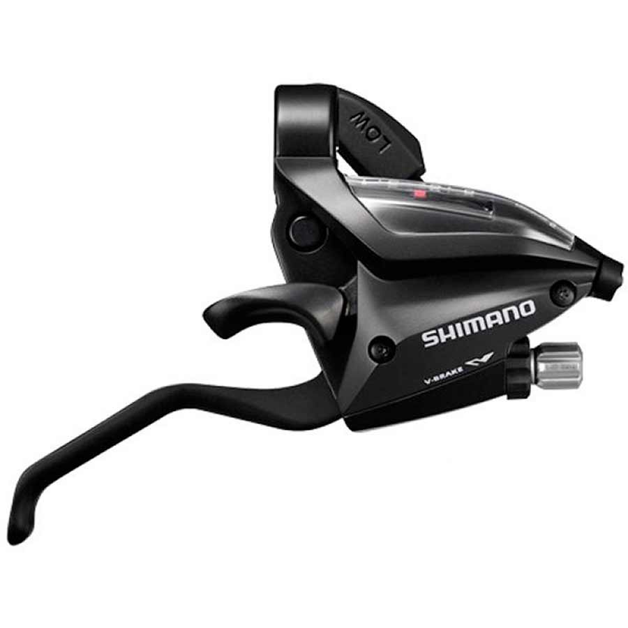 Shimano, Altus ST-EF500, Shifter-Brake Lever, Speed: 3x7, Black, Set