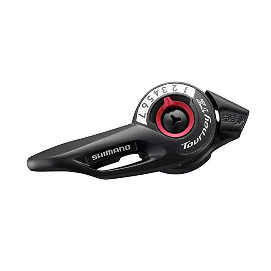 Shimano, SL-TZ500, Thumb Shifter, Speed: 6, Black