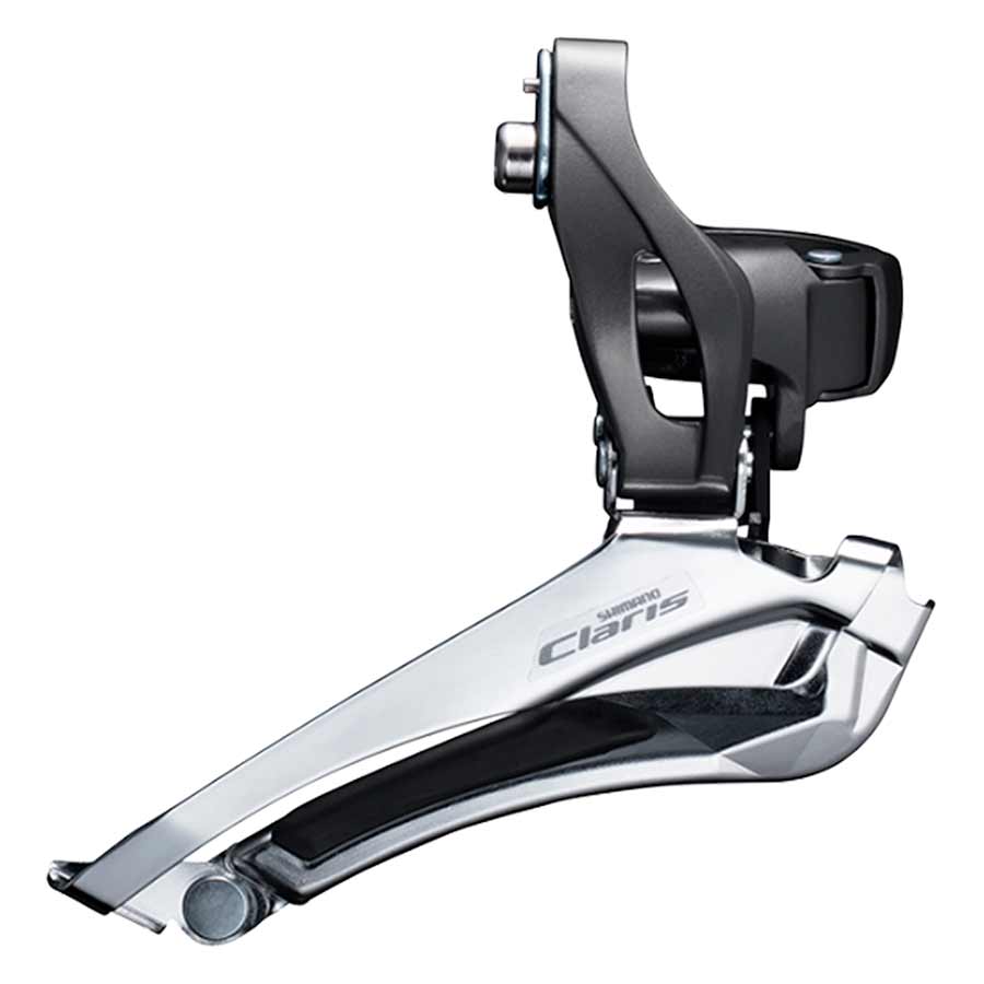 Shimano, Claris FD-R2000, Front derailleur, 2 x 8sp., Down Swing, Down Pull, High 28.6/31.8/34.9mm