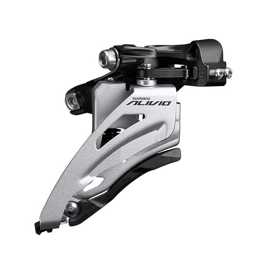 Shimano, FD-M3120-M-B, Front Derailleur, 2x9, Swing: Side, Cable Pull: Front, Mid 28.6/31.8/34.9mm, Set