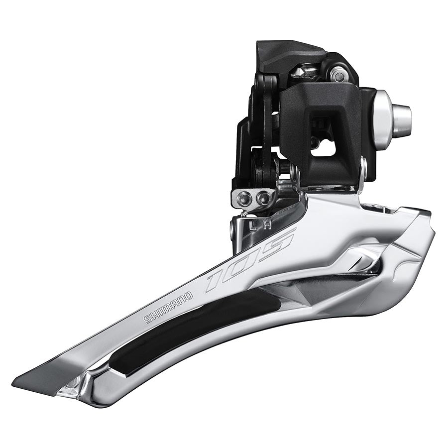 Shimano, 105 FD-R7100, Front Derailleur, 12, Swing: Down, High 34.9mm, IFDR7100BL