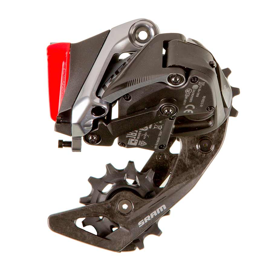 SRAM, Red eTap AXS D1, Rear Derailleur, Speed: 12, Cage: Medium, Black