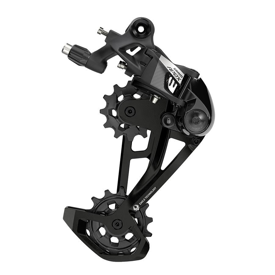 SRAM, Apex Eagle D1, Rear Derailleur, Speed: 12, Black