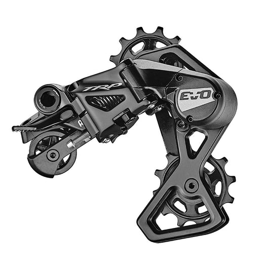 TRP, EVO 7, Rear Derailleur, Speed: 7, Cage: Short, Black