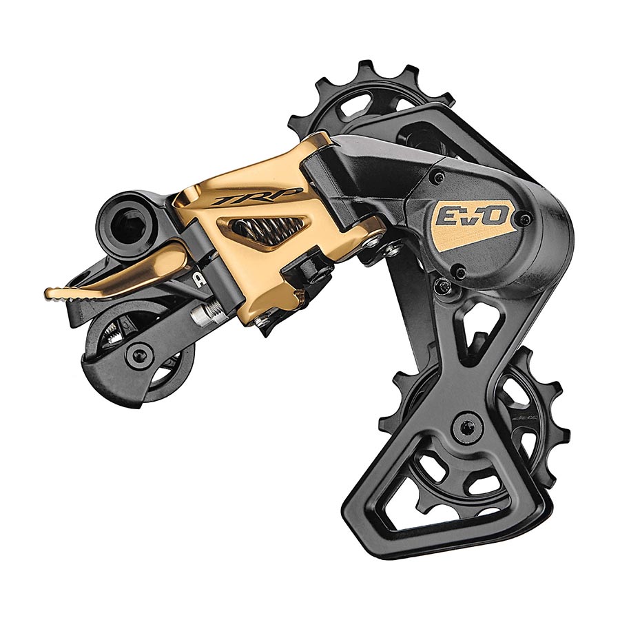 TRP, EVO 7, Rear Derailleur, Speed: 7, Cage: Short, Black