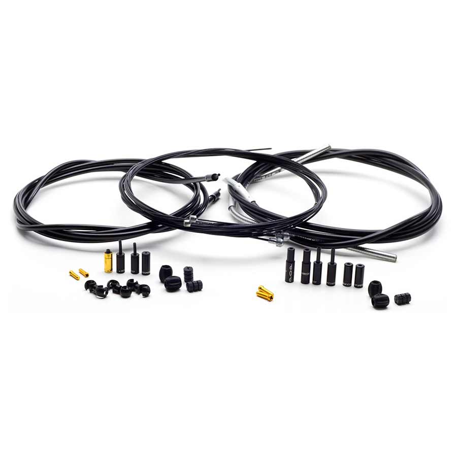 Jagwire, Road Pro, Complete brake cable & housing kit, SRAM/Shimano, Black