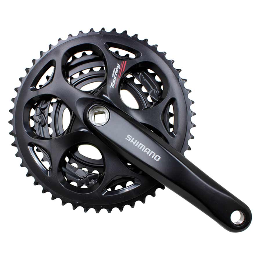 Shimano, FC-A070, Crankset, 7 sp., 170mm, 34/50T, BCD:mm, Square, 43.5mm, Black