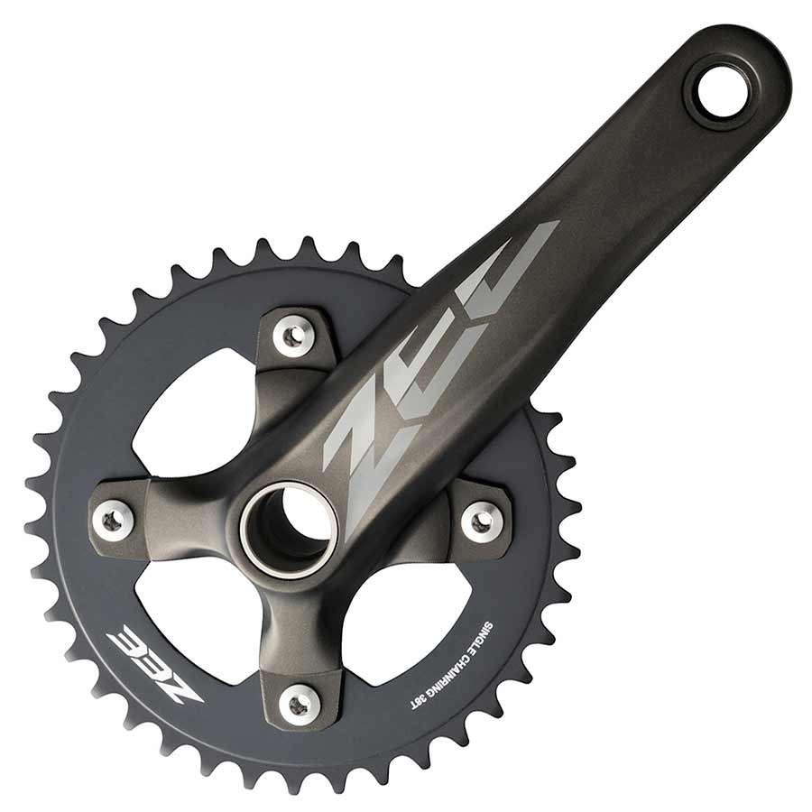 Shimano, Zee FC-M640, Crankset, 10 sp., 165mm, 36T, BCD:104mm, H2, 50.4mm, Black