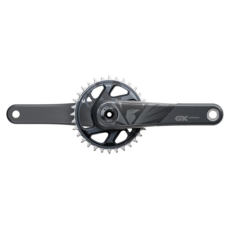 SRAM, GX Carbon Eagle, Crankset, Speed: 12, Spindle: 28.99mm, BCD: Direct Mount, 32, DUB, 175mm, Grey, Boost