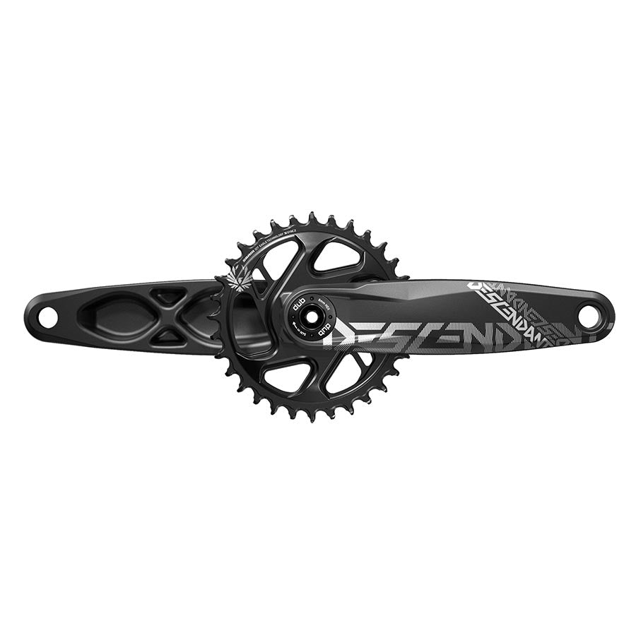 Truvativ, Descendant 7K Eagle, Crankset, Speed: 11/12, Spindle: 28.99mm, BCD: Direct Mount, 32, DUB, 175mm, Black, SuperBoost+