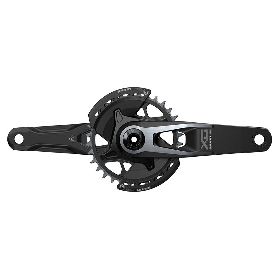 SRAM, X0 Eagle T-Type, Crankset, Speed: 12, Spindle: 28.99mm, BCD: Direct Mount, 32, DUB, 175mm, Black, Boost