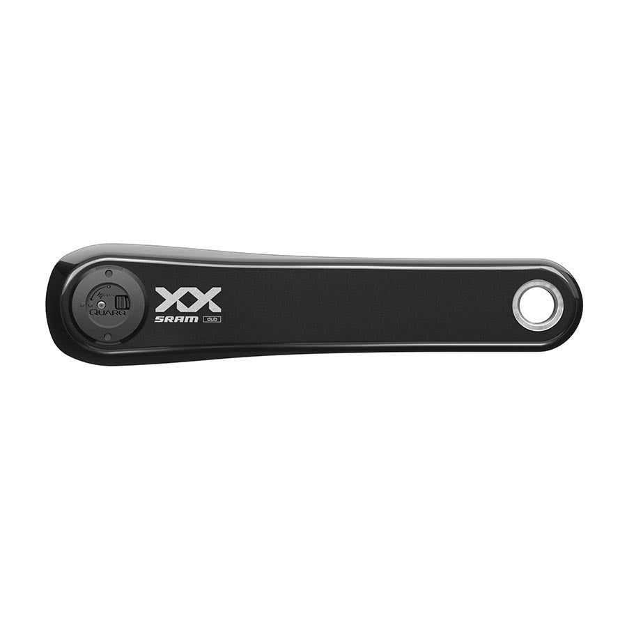 SRAM, XX Powermeter Left Arm/Spindle, Power Meter Crankset, Spindle: 28.99mm, DUB, 165mm, Black, Boost