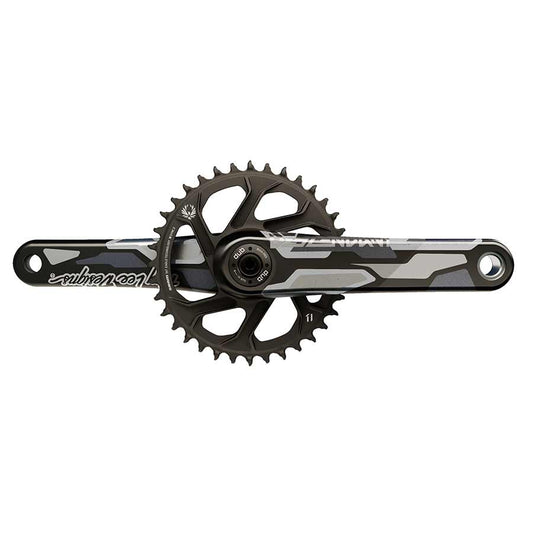 Truvativ, Descendant CoLab DH DUB, Crankset, Spindle: 28.99mm, 32, DUB, 165mm, Black, Boost