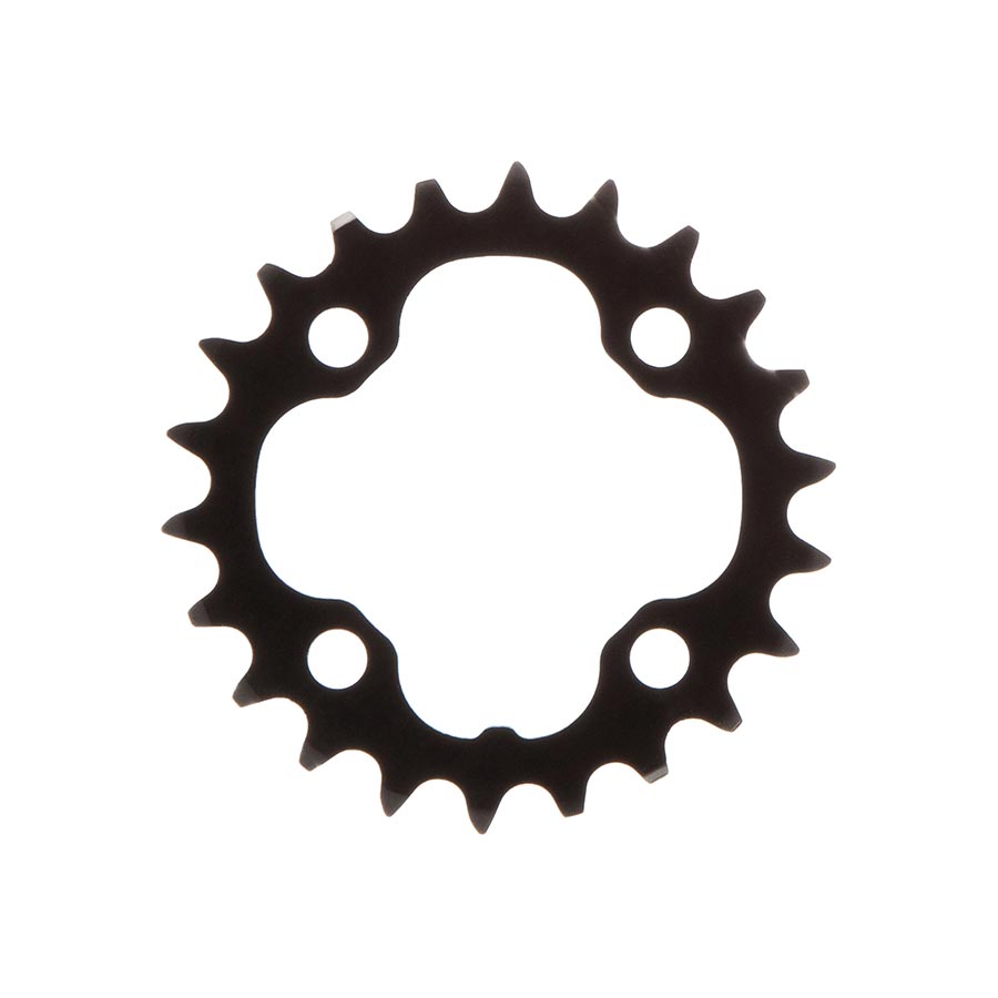 Shimano, Y1LD22000, 22T, 9sp, BCD: 64mm, 4 Bolt, Deore FC-M590, Inner Chainring, For 22/32/44, Steel, Black