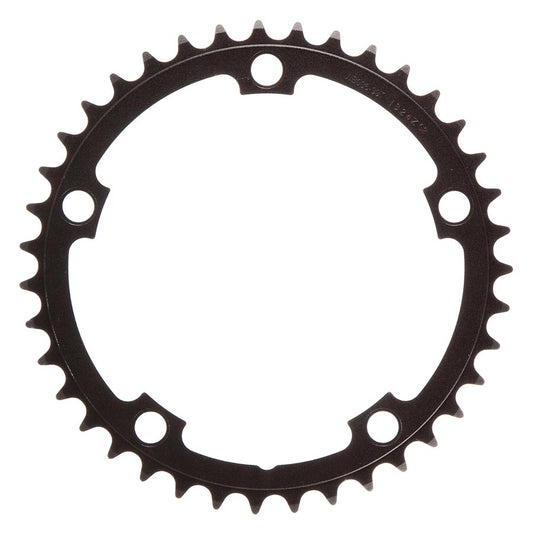 FSA, 39T, 10/11sp., BCD: 130mm, 5 Bolts, Pro Road, Inner Chainring, For Double, Aluminum, Black, 371-0139D