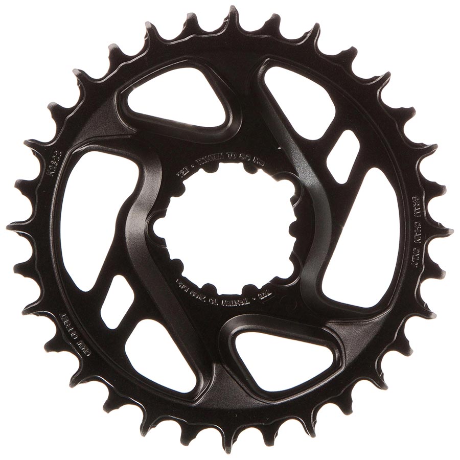 SRAM, 12SP X-Sync 2, 30T Chainring, 12sp, BCD: Direct Mount, 3mm offset, Aluminum, Black