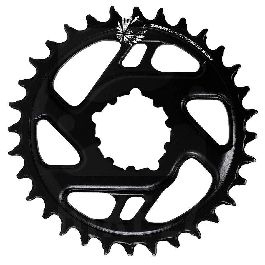 SRAM, 12SP X-Sync 2, 30T Chainring, 12sp, BCD: Direct Mount, 3mm offset, Aluminum, Black