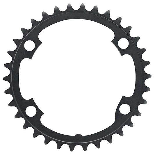 Shimano, Ultegra FC-R8000, Chainring, Teeth: 34, Speed: 11, BCD: 110, Bolts: 4, Inner, Aluminum, Grey, Y1W834000