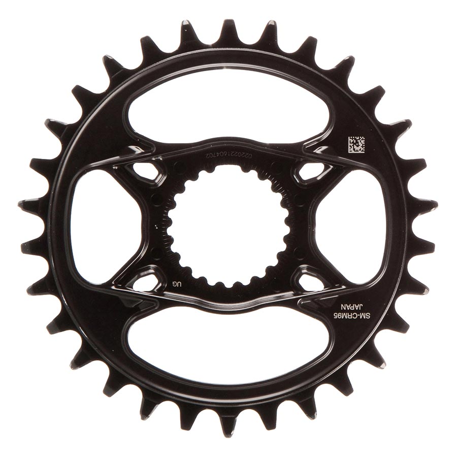 Shimano, XTR SM-CRM95, Chainring, Teeth: 30, Speed: 11/12, BCD: Direct Mount, Aluminum, Grey