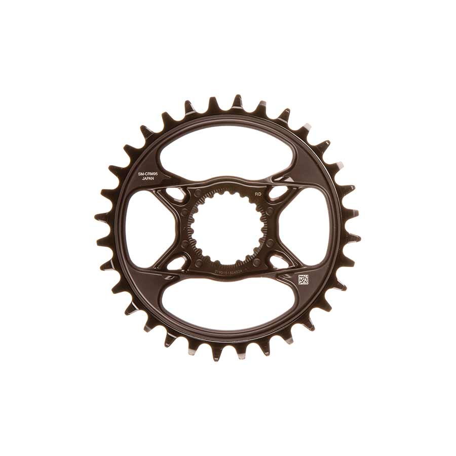 Shimano, XTR SM-CRM95, Chainring, Teeth: 30, Speed: 11/12, BCD: Direct Mount, Aluminum, Grey