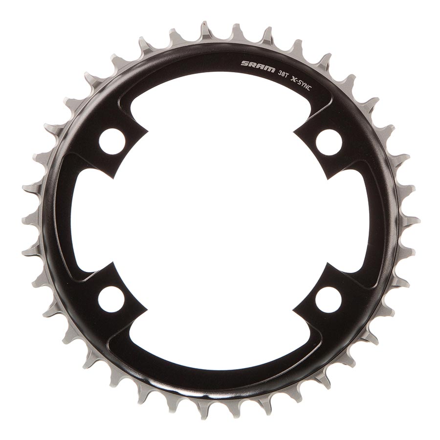 SRAM, X-SYNC 2 107mm, Chainring, Teeth: 40, Speed: 12, BCD: 107, Bolts: 4, Single, Aluminum, Grey