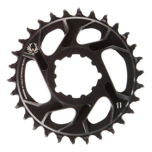 SRAM, X-SYNC 2 SL XX1 Eagle Lunar Grey 6mm, Chainring, Teeth: 30, Speed: 12, BCD: Direct Mount, Single, Alloy, Grey