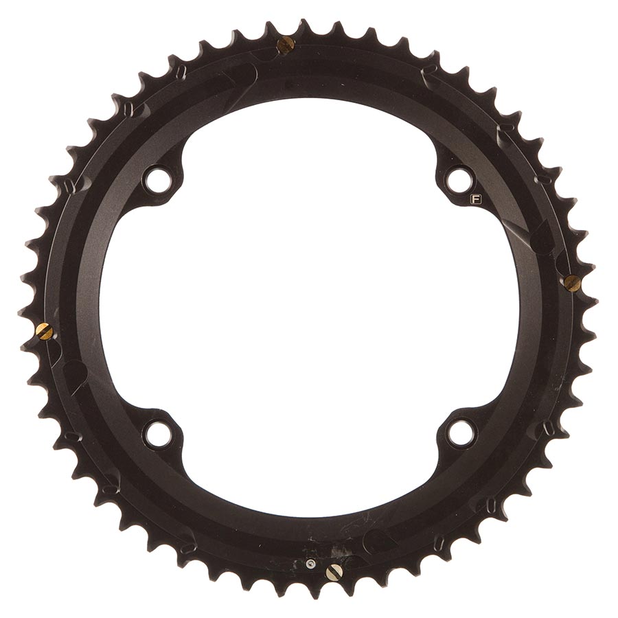 Campagnolo, Record/Super Record 12, Chainring, Teeth: 36, Speed: 12, BCD: 112, Bolts: 4, Inner, Aluminum, Black, FC-SR336