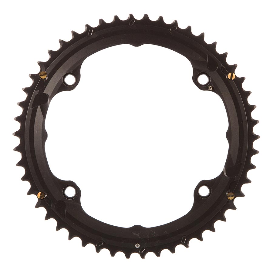 Campagnolo, Record/Super Record 12, Chainring, Teeth: 36, Speed: 12, BCD: 112, Bolts: 4, Inner, Aluminum, Black, FC-SR336