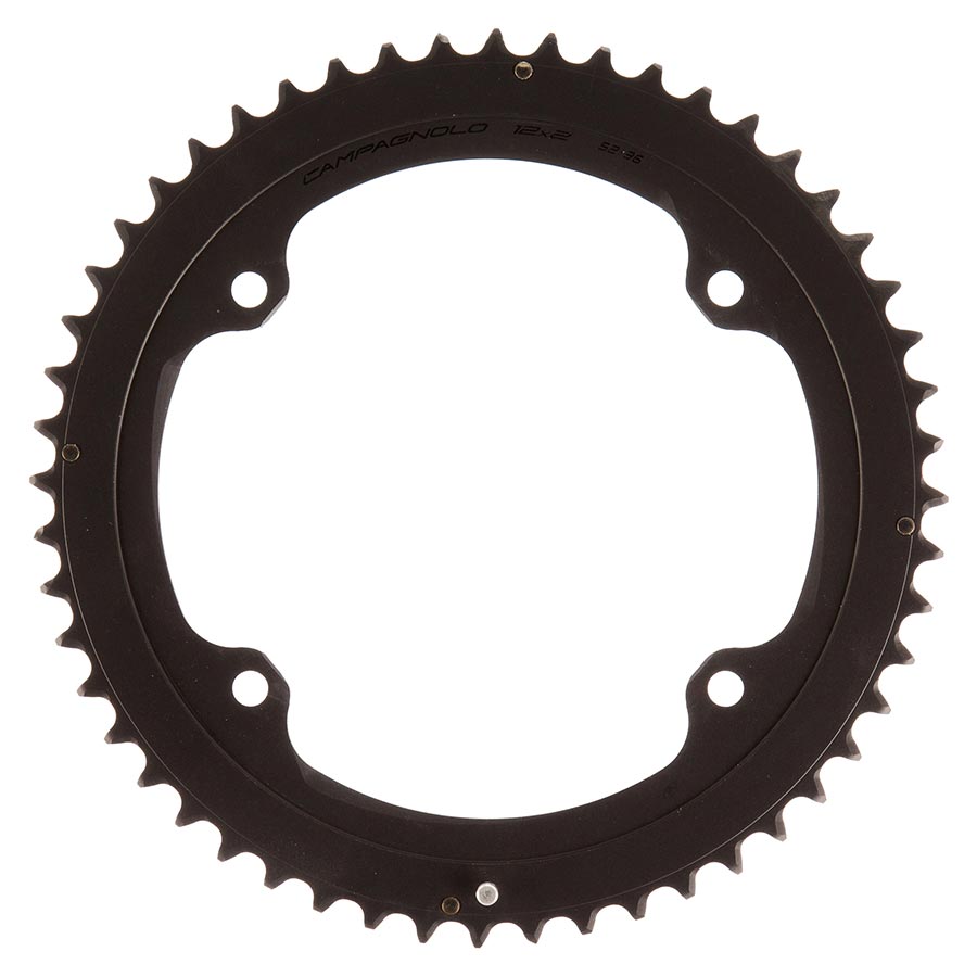 Campagnolo, Record/Super Record 12, Chainring, Teeth: 36, Speed: 12, BCD: 112, Bolts: 4, Inner, Aluminum, Black, FC-SR336