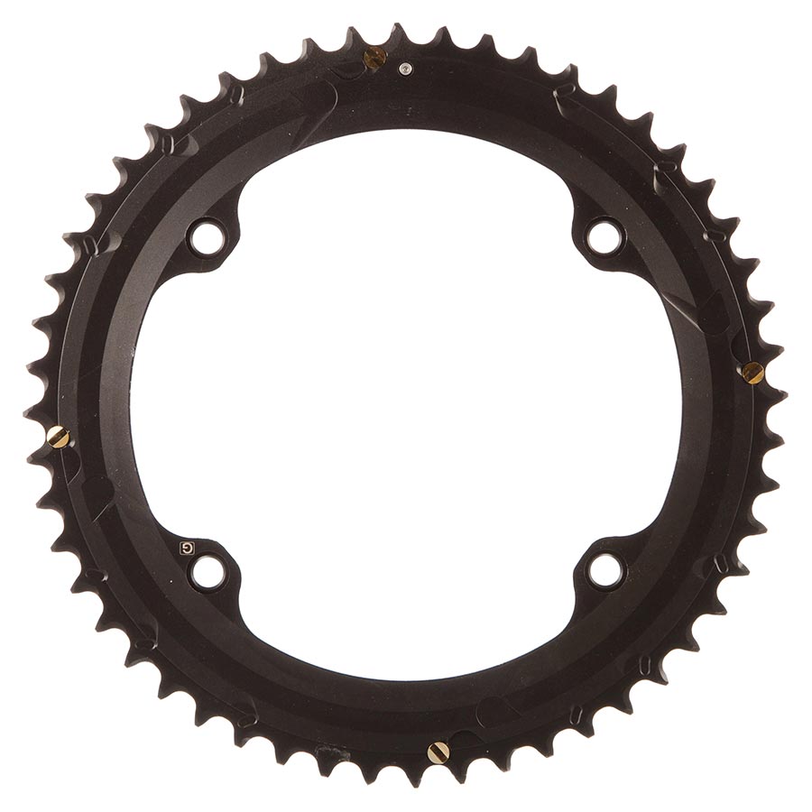 Campagnolo, Record/Super Record 12, Chainring, Teeth: 36, Speed: 12, BCD: 112, Bolts: 4, Inner, Aluminum, Black, FC-SR336