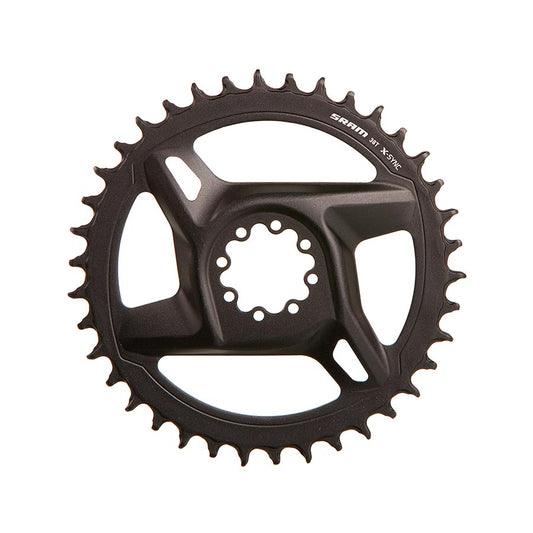 SRAM, Rival D1 DM, Chainring, Teeth: 38, Speed: 12, BCD: Direct Mount, Aluminum, Black