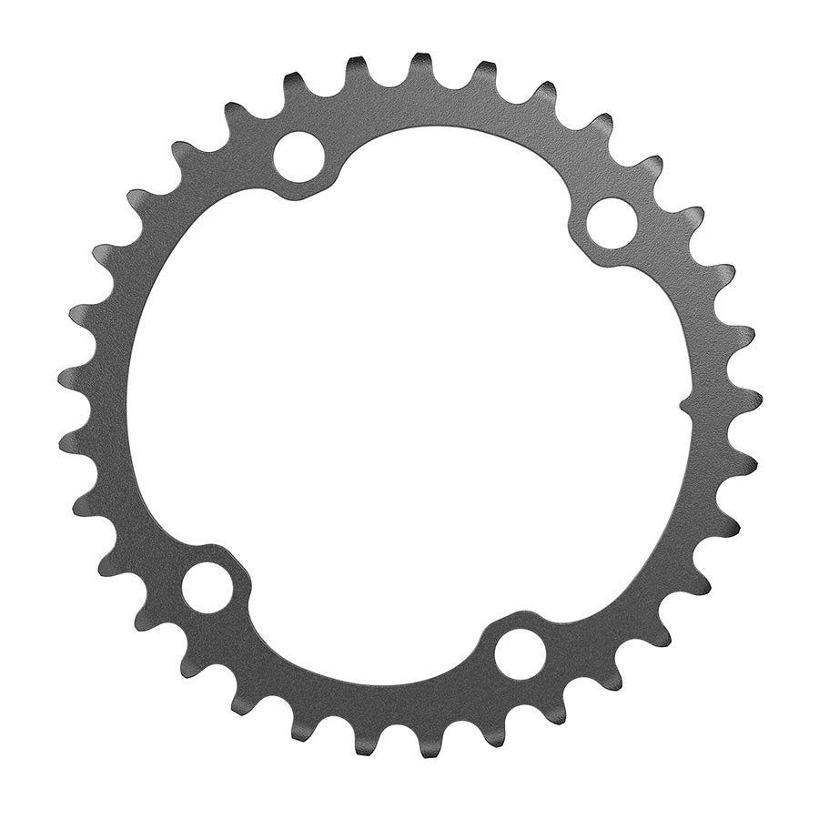 SRAM, Rival D1 2x 107mm, Chainring, Teeth: 48, Speed: 12, BCD: 107mm, Bolts: 4, Aluminum, Black