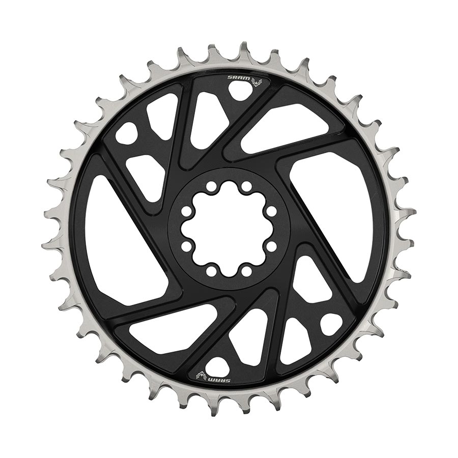 SRAM, Eagle T-Type DM X0 3mm Offset, Chainring, Teeth: 30, Speed: 12, BCD: Direct Mount, Aluminum, Black