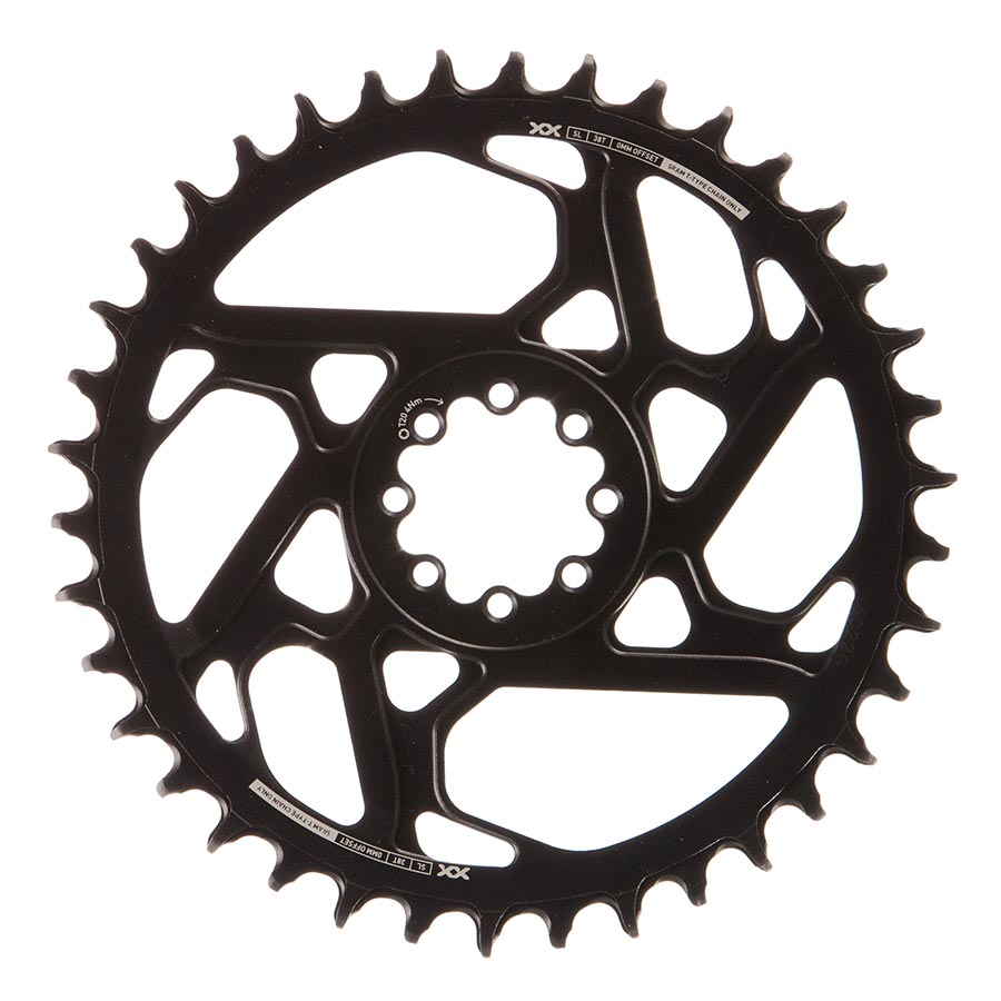 SRAM, Eagle T-Type DM XX SL 0mm Offset, Chainring, Teeth: 32, Speed: 12, BCD: Direct Mount, Aluminum, Black