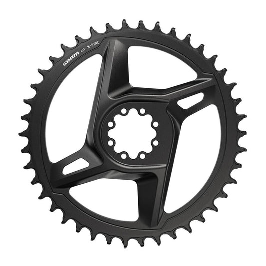 SRAM, Apex DM, Chainring, Teeth: 40, Speed: 12, BCD: Direct Mount, Aluminum, Black