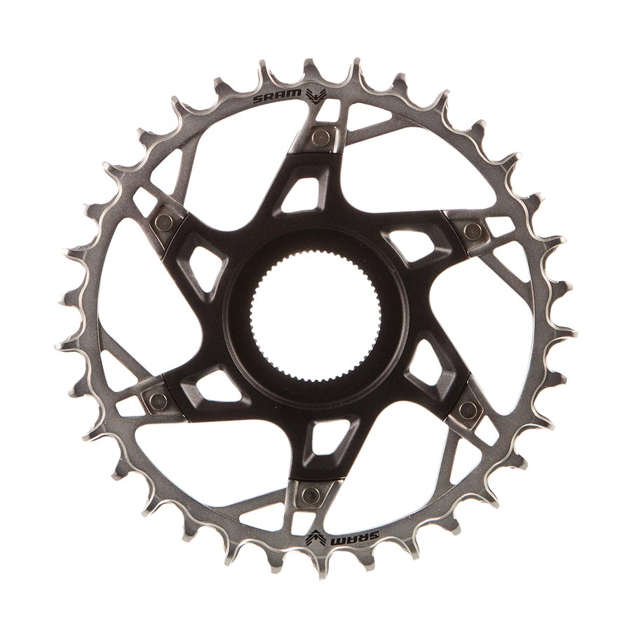 SRAM, XX T-Type Fazua, Chainring, Teeth: 32, Speed: 12, BCD: Direct Mount, Aluminum/Steel, Silver