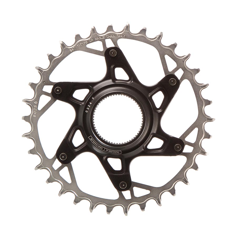 SRAM, XX T-Type Fazua, Chainring, Teeth: 32, Speed: 12, BCD: Direct Mount, Aluminum/Steel, Silver