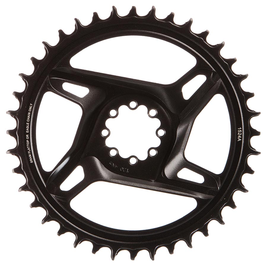 SRAM, Red E1 1x DM, Chainring, Teeth: 38, Speed: 12, BCD: Direct Mount SRAM 8 Bolt