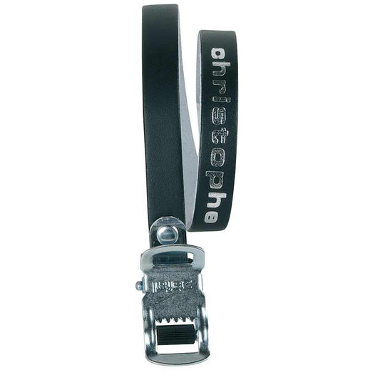 Zéfal, 516 Vintage leather strap for pedal, Black