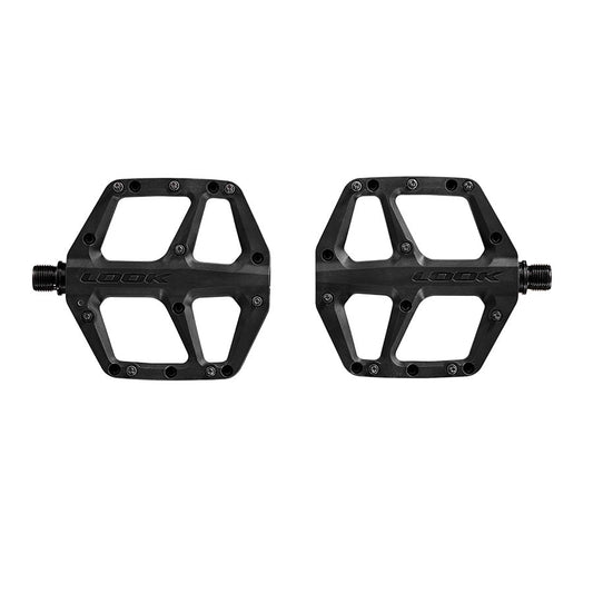 Look, Trail Fusion, Platform Pedals, Body: Composite, 9/16'', Black, Pair