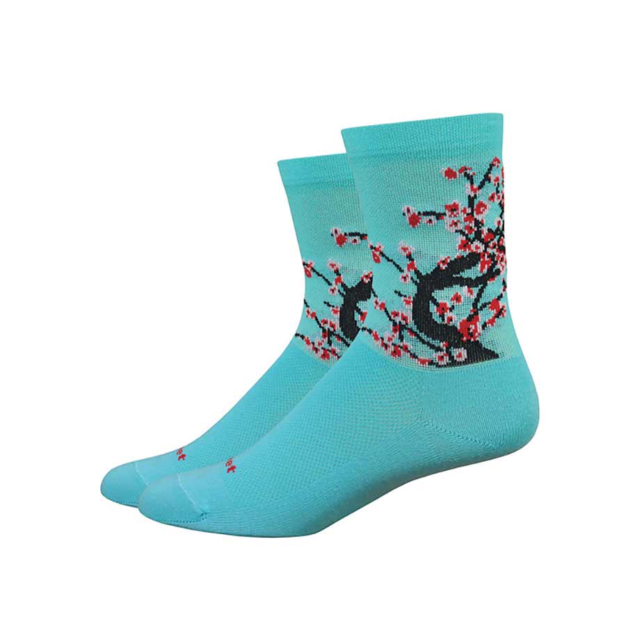 DeFeet, Aireator 4'', Socks, Neptune/Black/Red, L