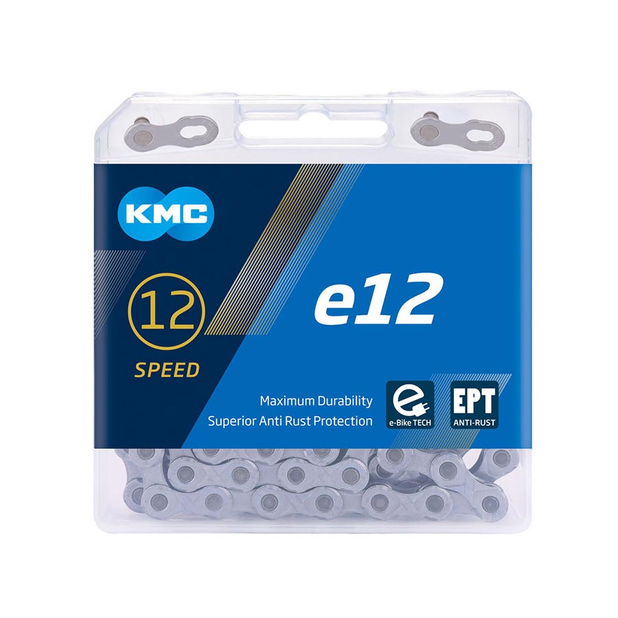 KMC, e12 EPT, Chain, 12 Speed, 5.2mm, Links: 136, Silver