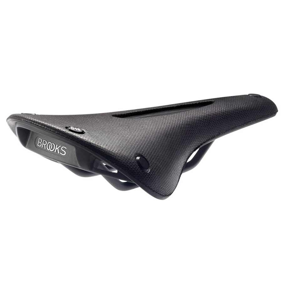 Brooks, C15 Carved All Weather, Saddle, 283 x 140mm, Unisex, 432g, Black