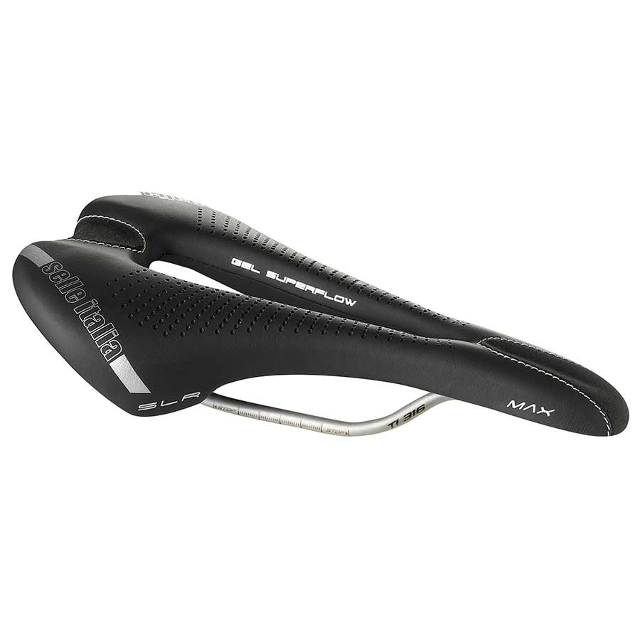 Selle Italia, MAX SLR Gel Superflow, Saddle, 275 x 145mm, Unisex, 280g